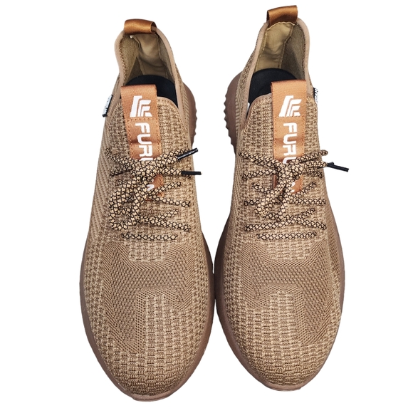 Furuian Men's Non-Slip Steel Toe Safety Shoes Sneakers - Picture 5 of 10